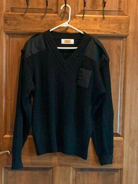 SCHOOL ATHLETIC APPAREL, 100% ACRYLIC V NECK SWEATER,LAW ENFORCEMENT,POLICE,EMT